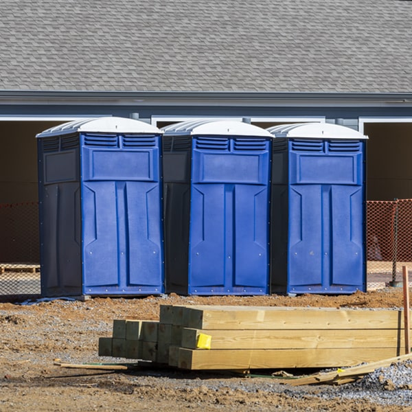 how do you dispose of waste after the portable toilets have been emptied in Chemung IL